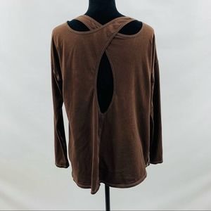 Lululemon Long Sleeve Open Back T Shirt